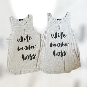 Wife Mom Boss Shirt